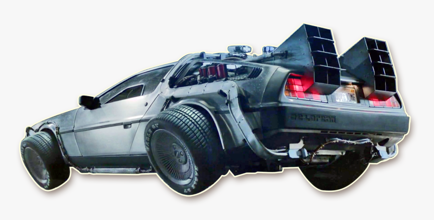 Flying Delorean Png , Png Download, Transparent Png, Free Download