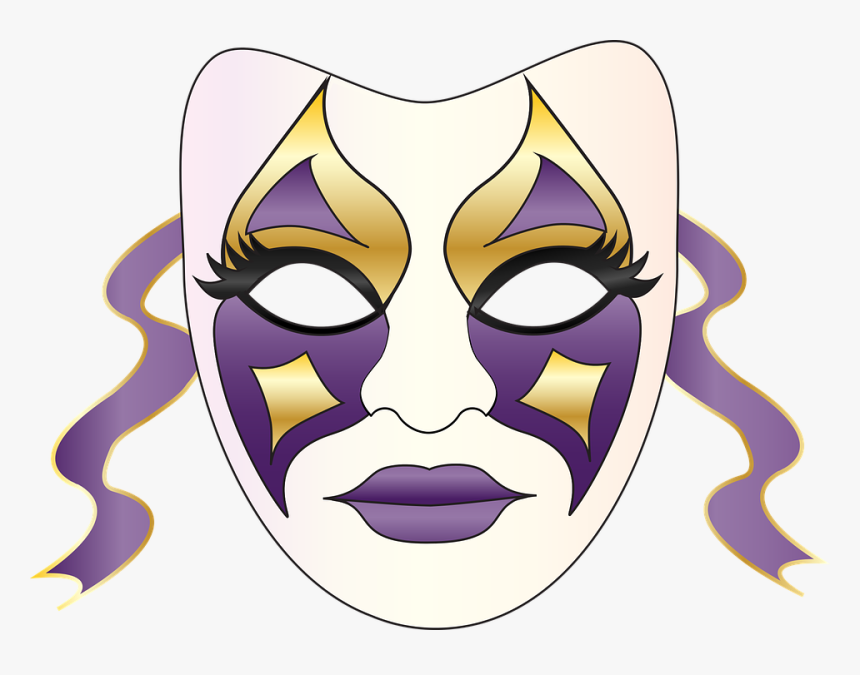 Graphic, Mardi Gras Mask, Mardi Gras, Lent, Fat Tuesday, HD Png Download, Free Download