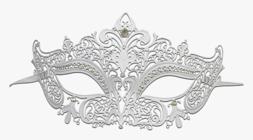 White Series Women"s Laser Cut Metal Venetian Masquerade, HD Png Download, Free Download