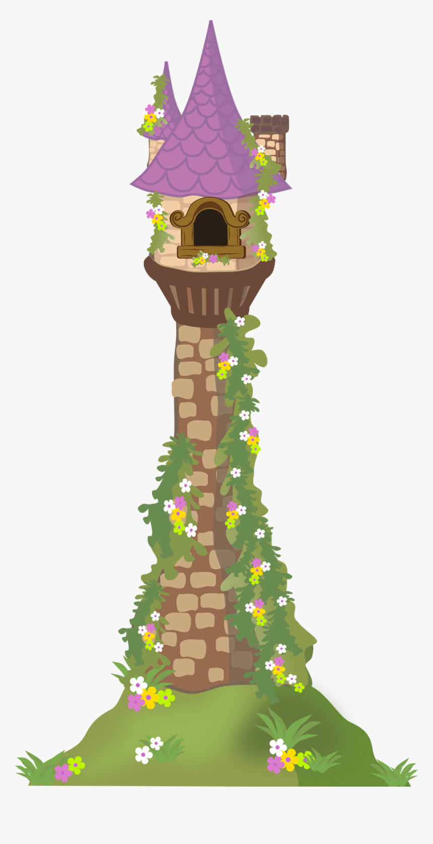 House Clipart Rapunzel, HD Png Download, Free Download