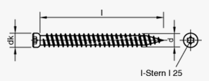 Dresselhaus Window Frame Screw, HD Png Download, Free Download