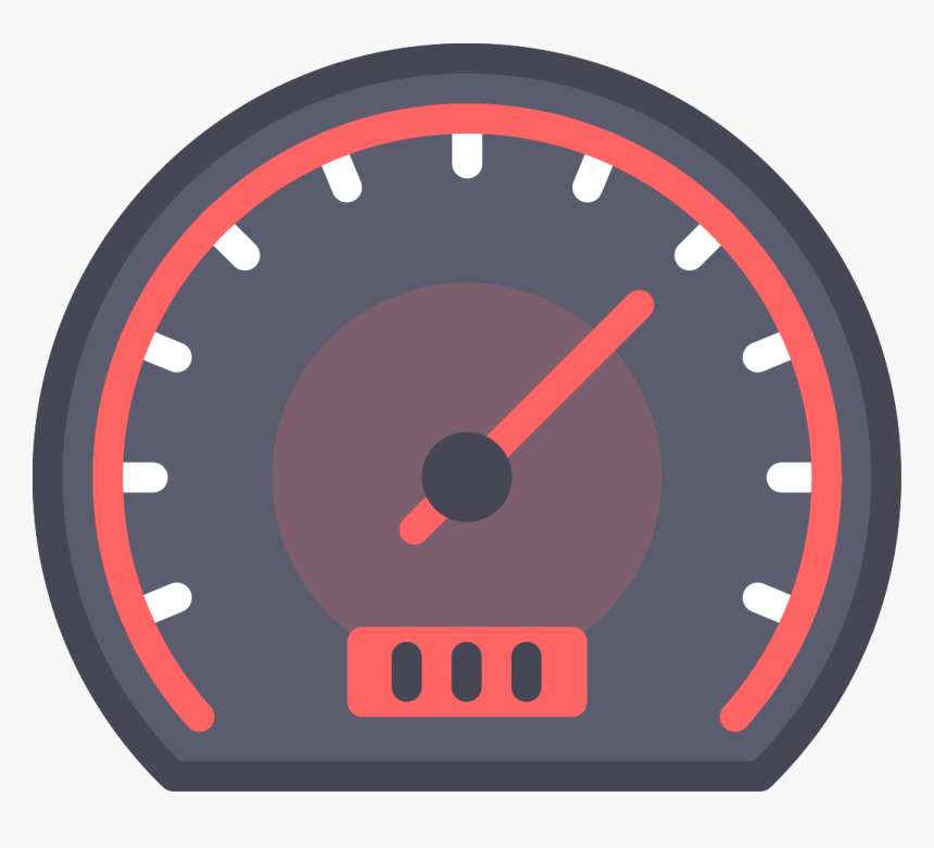 Icon Of A Seat Belt, Speedometer Icon, HD Png Download, Free Download