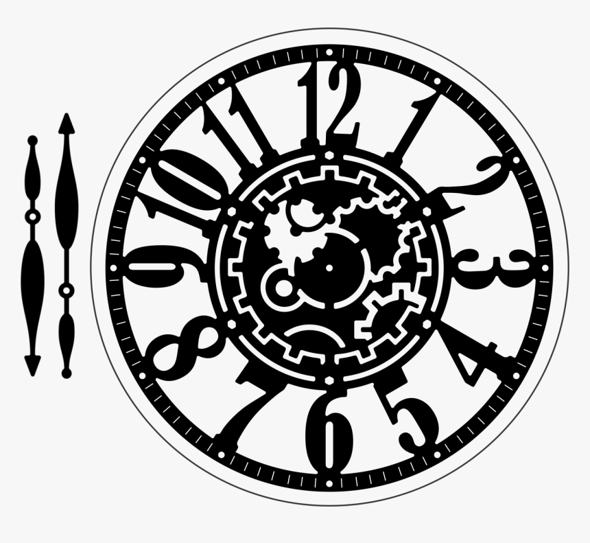 Steampunk Gear Stencil, HD Png Download, Free Download