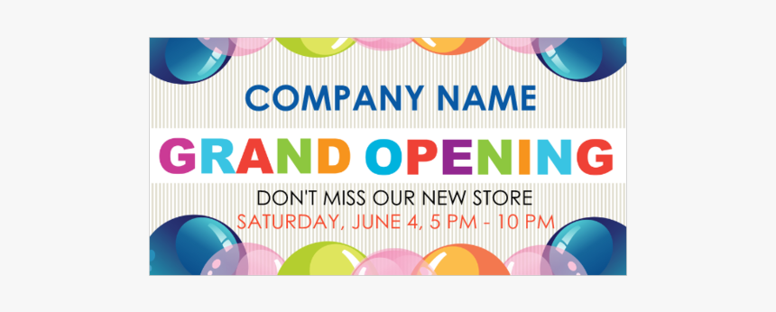 Grand Opening Png, Transparent Png, Free Download