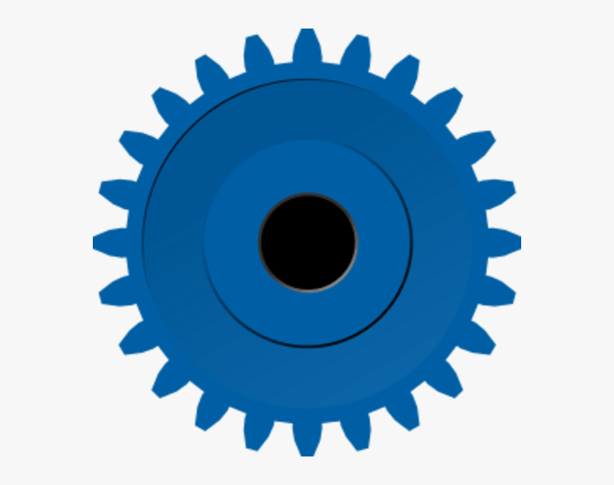 Blue Gear Clipart Gear Clipart, HD Png Download, Free Download