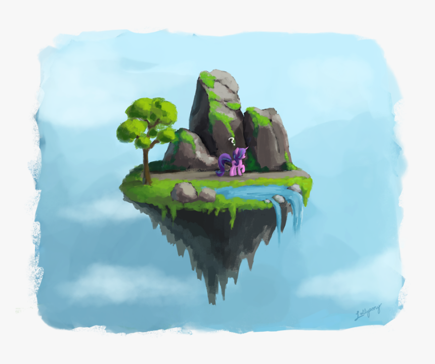 Floating Island Png, Transparent Png, Free Download