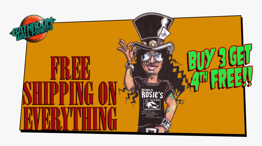 Where Does Slash Get His T Shirts Slash T Shirts T, HD Png Download, Free Download