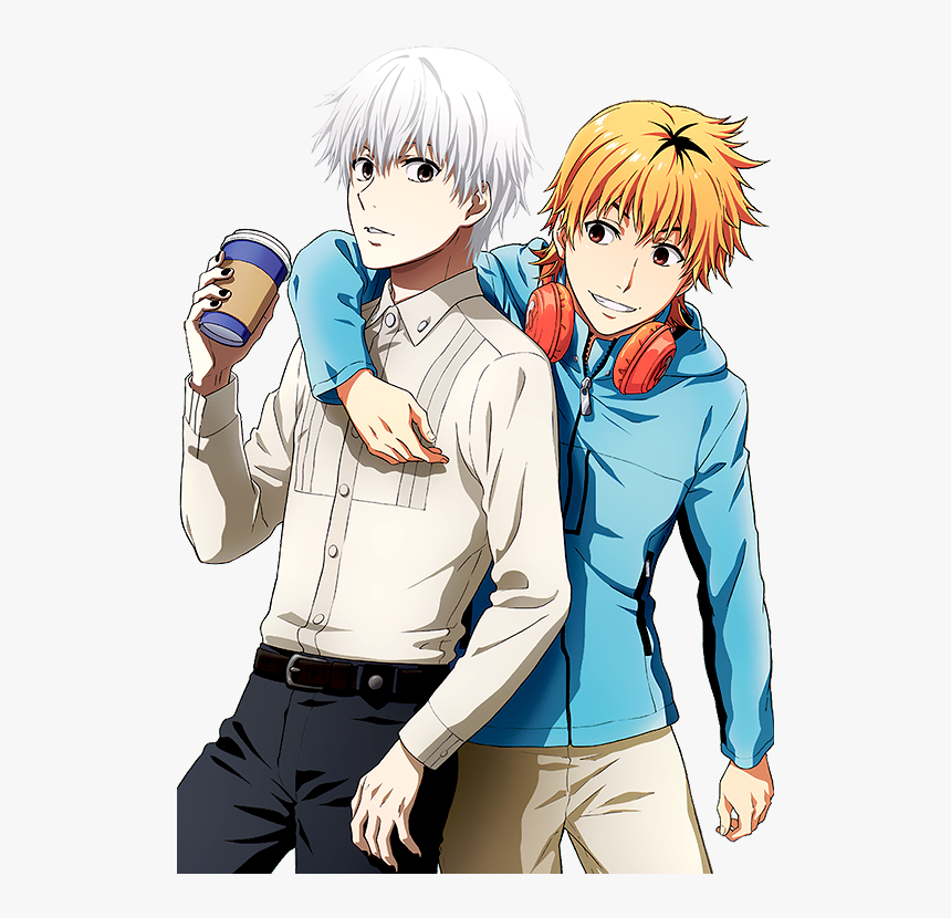 Hideyoshi Nagachika And Kaneki Ken, HD Png Download, Free Download