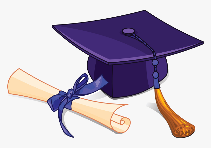 High School Middle Graduation Clipart Clip Art Transparent, HD Png Download, Free Download