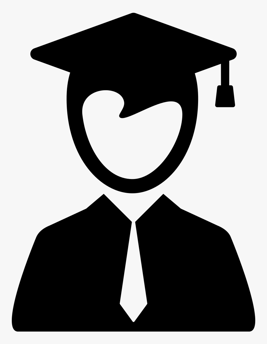 Female Graduate Icon, HD Png Download - kindpng