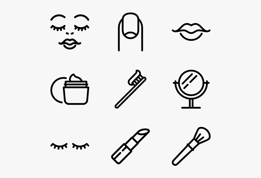 84 Makeup Icon Packs, HD Png Download, Free Download