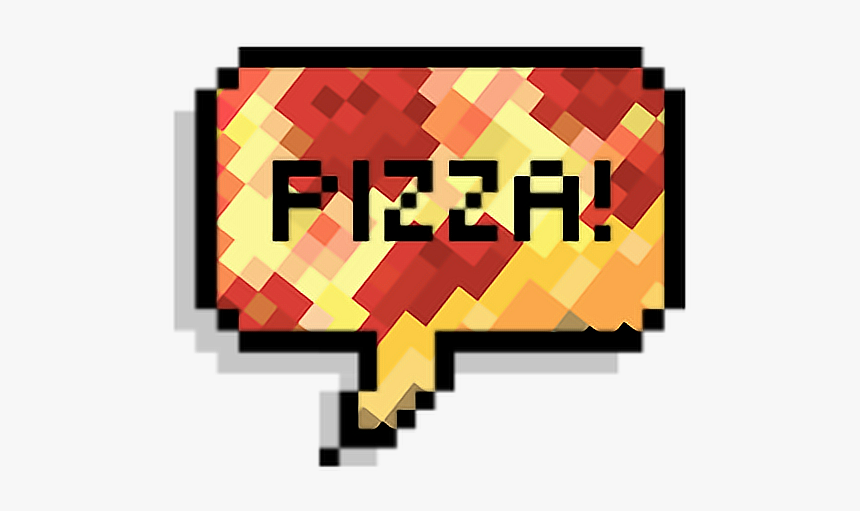 #pizza #sticker #tumblr #pixel, HD Png Download, Free Download