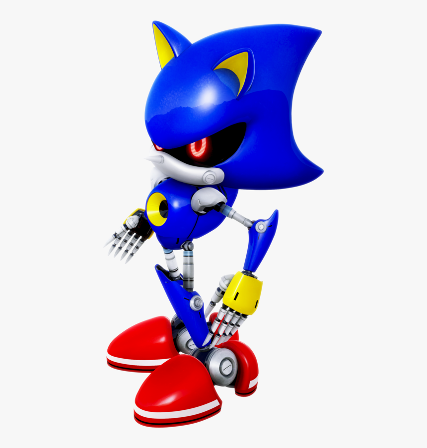 Sonic And Amy, Metal Sonic, And Modern Amy In Her Classic, HD Png Download, Free Download