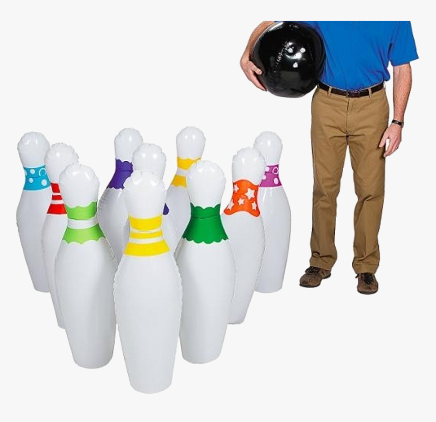 Jumbo Inflatable Bowling Game, HD Png Download, Free Download