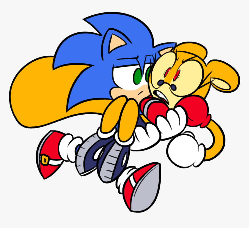 Patreon Request, A Classic Sonic Running With A Classic, HD Png Download, Free Download