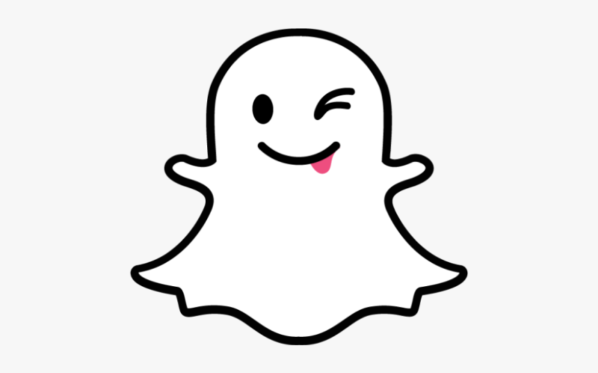 Snapchat Ghost Png, Transparent Png, Free Download