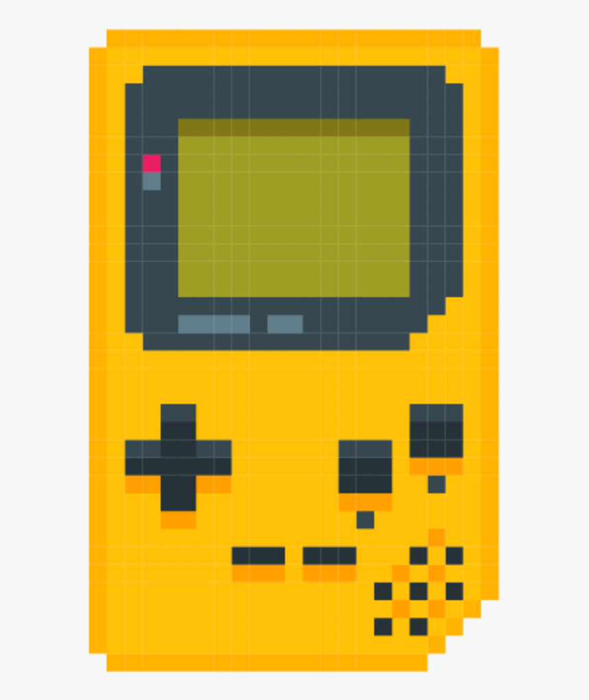 Freetoedit Ftestickers Gameboy Pixel Yellow Freetoedit, HD Png Download, Free Download