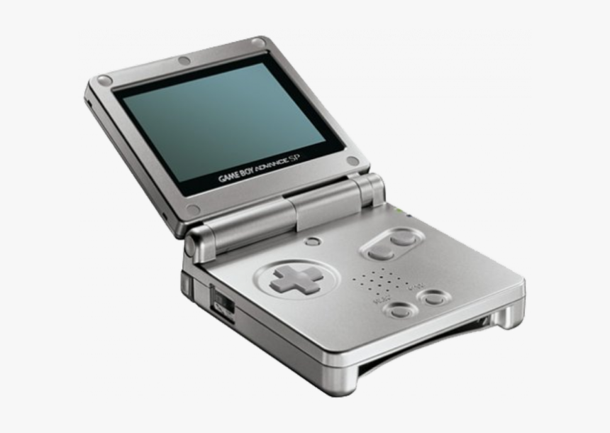 Gba Sp Silver, HD Png Download, Free Download