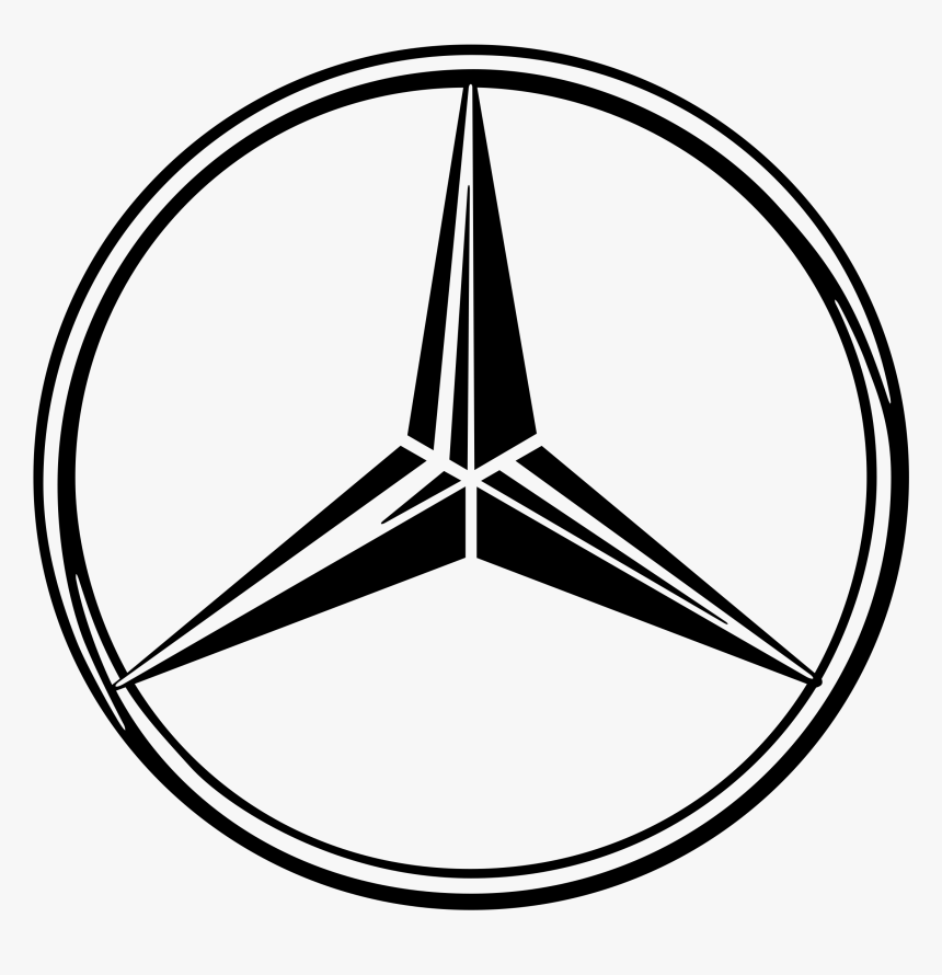 Mercedes Logo Png Transparent, Png Download, Free Download