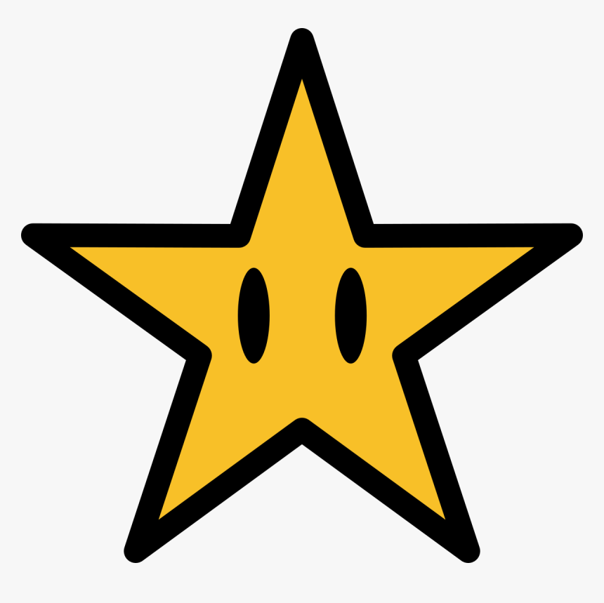 Mario Star Png, Transparent Png, Free Download