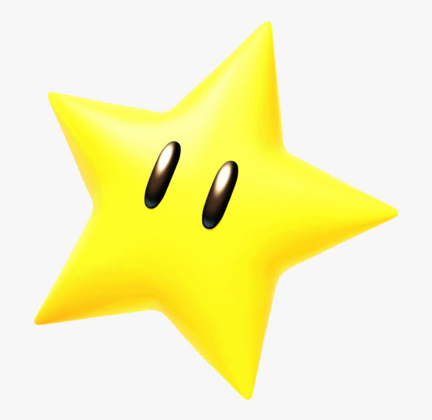 Mario Star Png, Transparent Png, Free Download