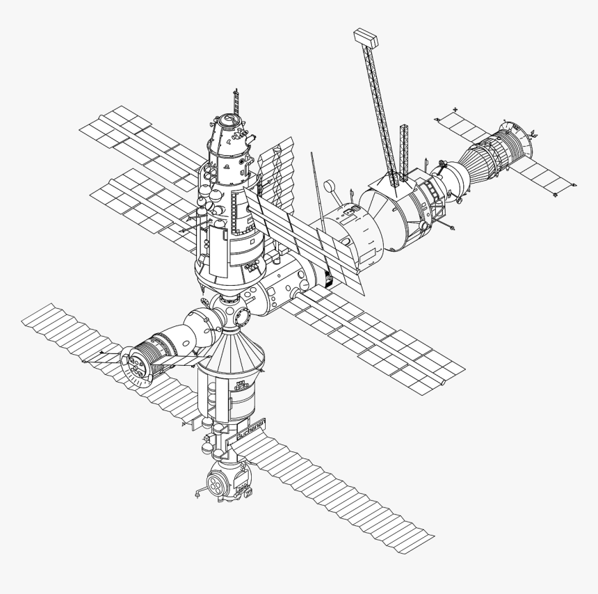 Space Station Png, Transparent Png, Free Download