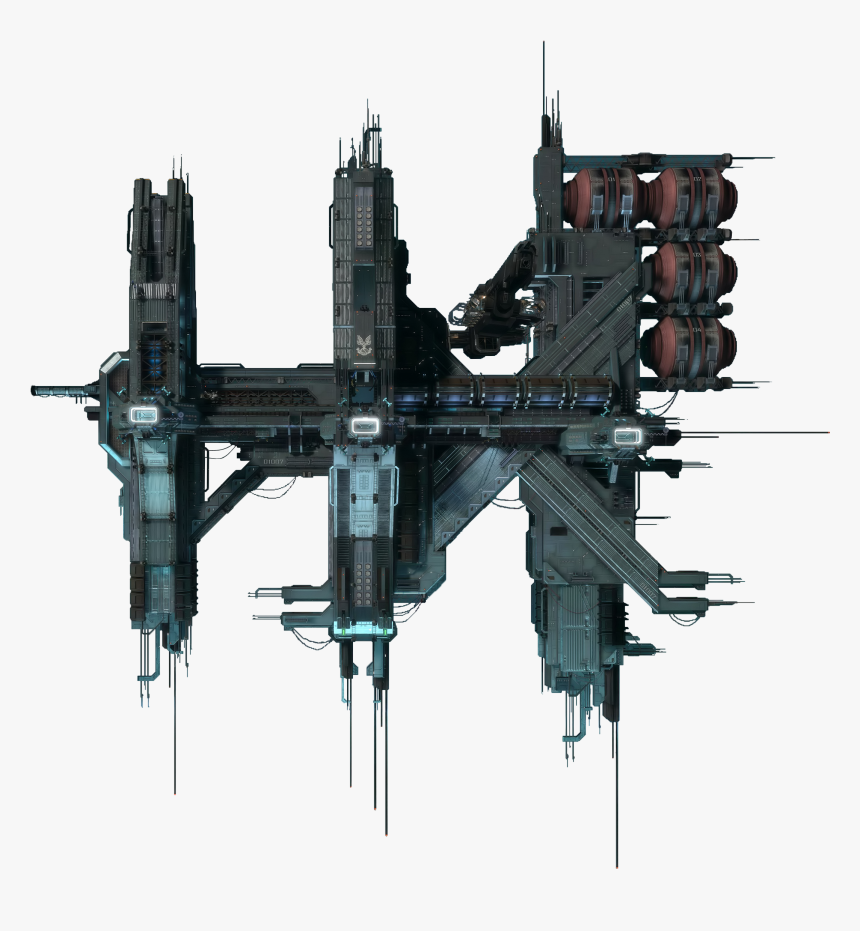 Halo Reach Space Station , Png Download, Transparent Png, Free Download