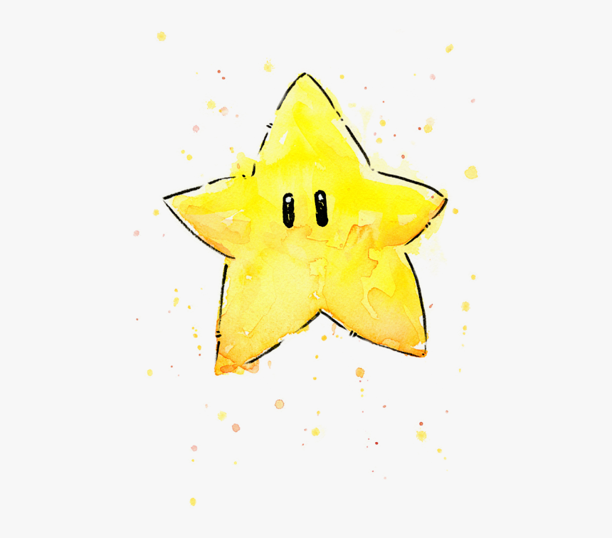 Mario Star Png, Transparent Png, Free Download