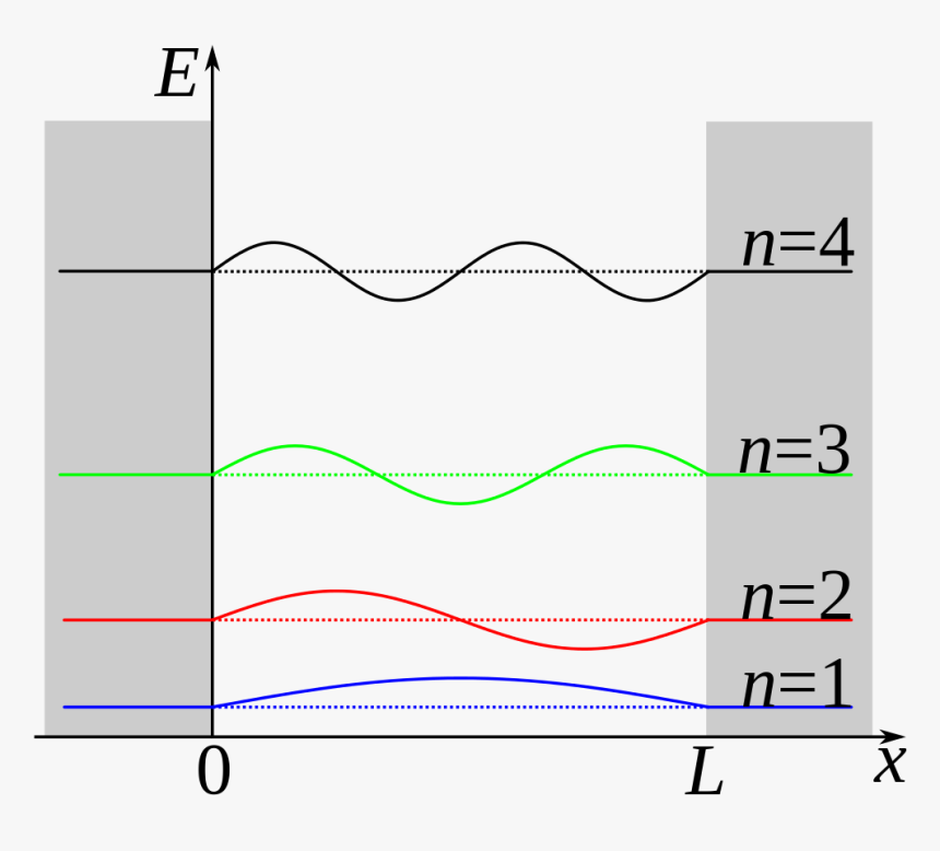 Particle In A Box Wavefunctions, HD Png Download, Free Download