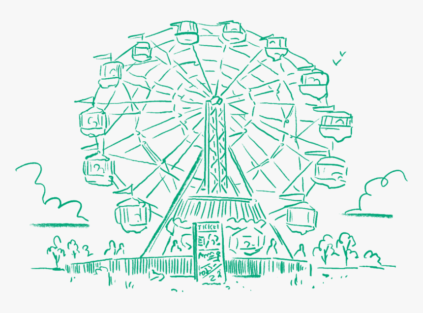 Ferris Wheel Png, Transparent Png, Free Download