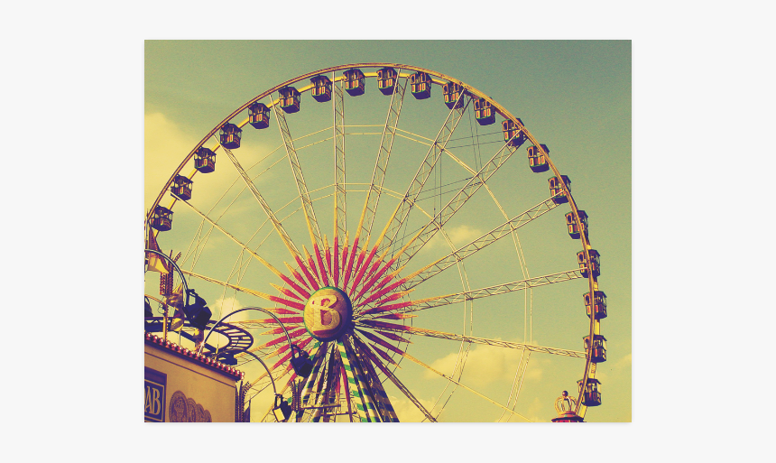Ferris Wheel Dreaming Poster 14"x11", HD Png Download, Free Download