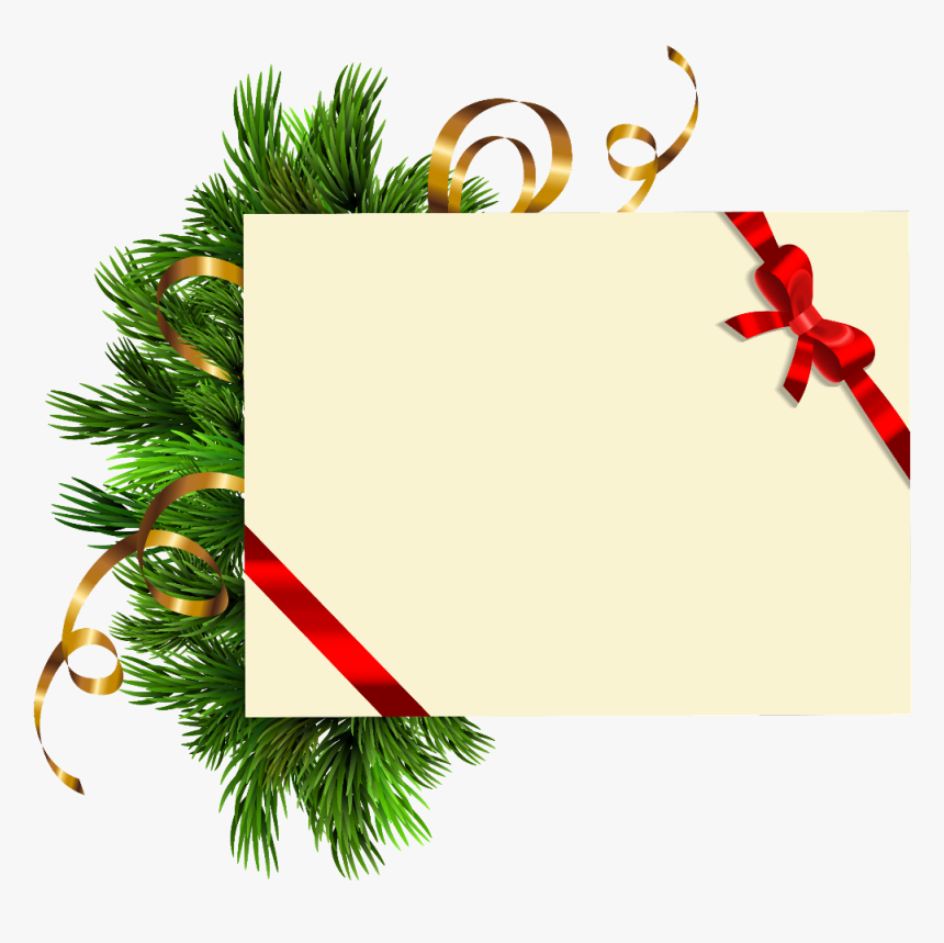 #ftestickers #christmas #background #card #pine, HD Png Download, Free Download