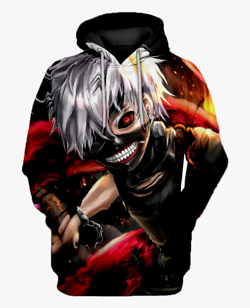 Kaneki Tokyo Ghoul 3d Printed Anime, HD Png Download, Free Download