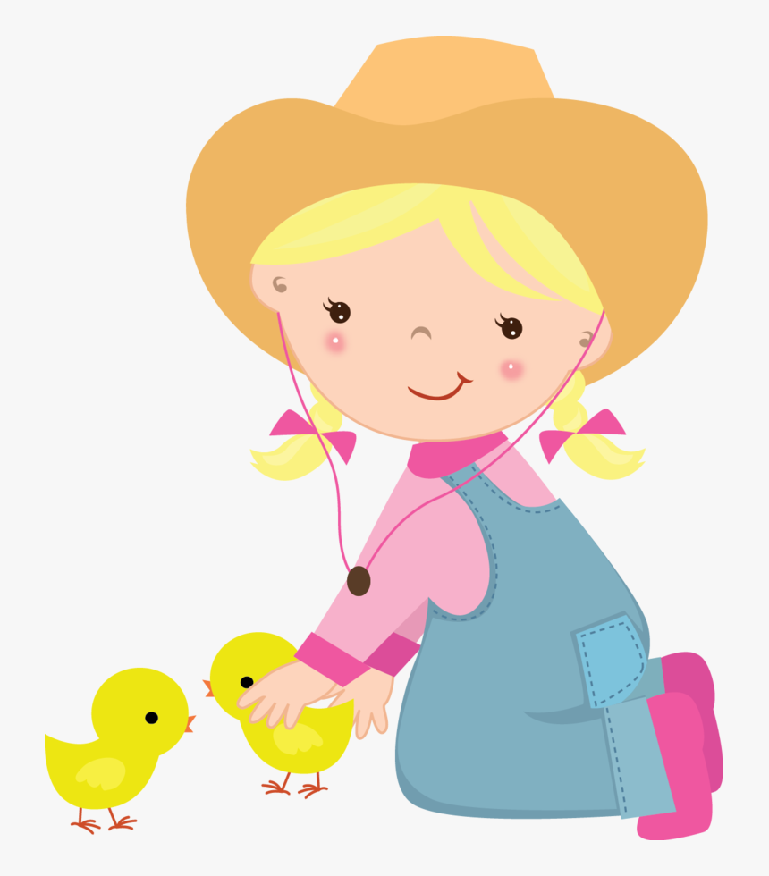 Cute Farm For Girls Clip Art, HD Png Download, Free Download