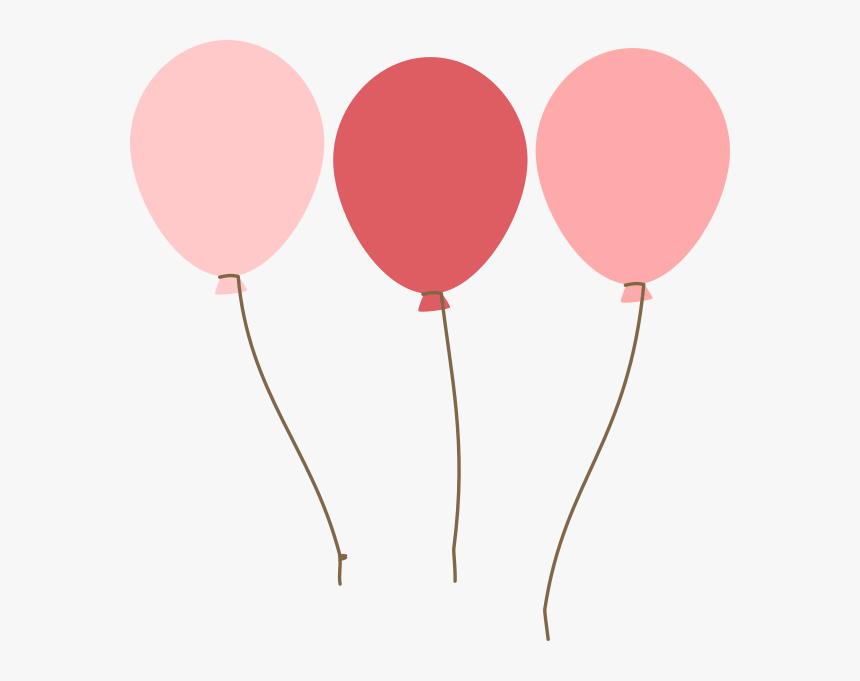 Transparent Pink Balloons Clipart, HD Png Download, Free Download
