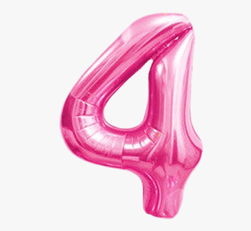 #numbers #four #pink #balloons #pinkballoons 
#picsart, HD Png Download, Free Download
