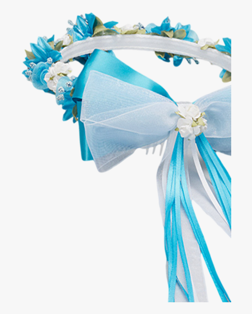 Blue Flower Crown Png, Transparent Png, Free Download