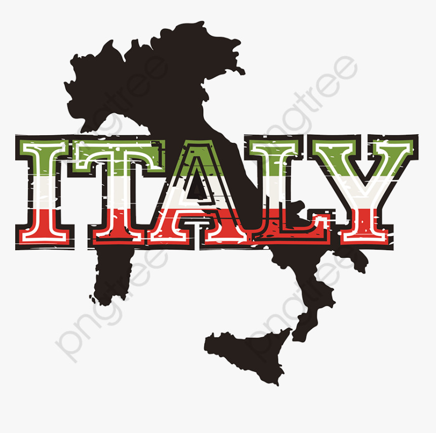 Italy Map Clipart , Png Download, Transparent Png, Free Download