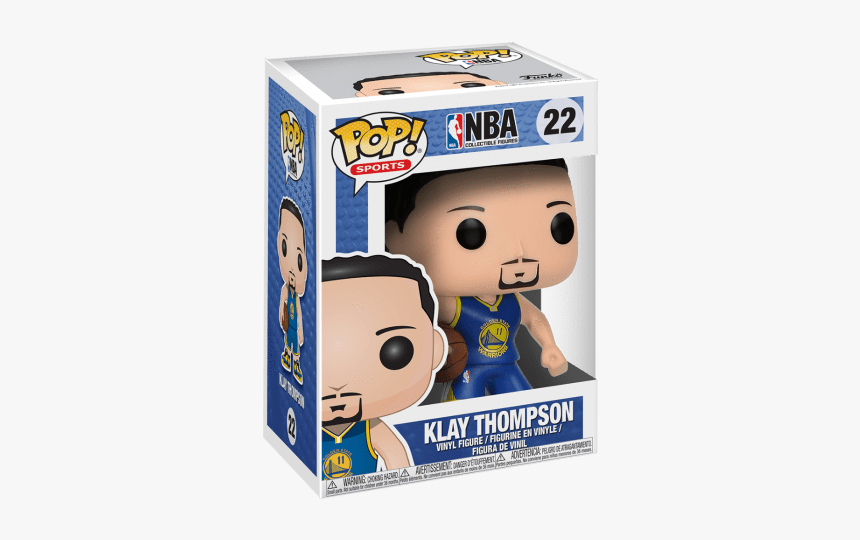 Klay Thompson Golden State Warriors Funko Nba Pop, HD Png Download, Free Download