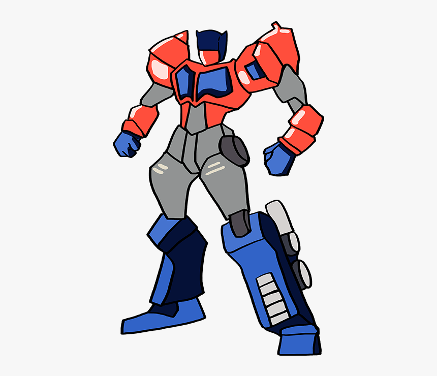 How To Draw Optimus Prime From Transformers, HD Png Download, Free Download