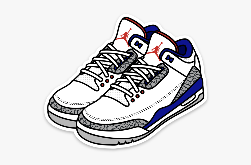 Air Jordan 3 Sticker, HD Png Download, Free Download