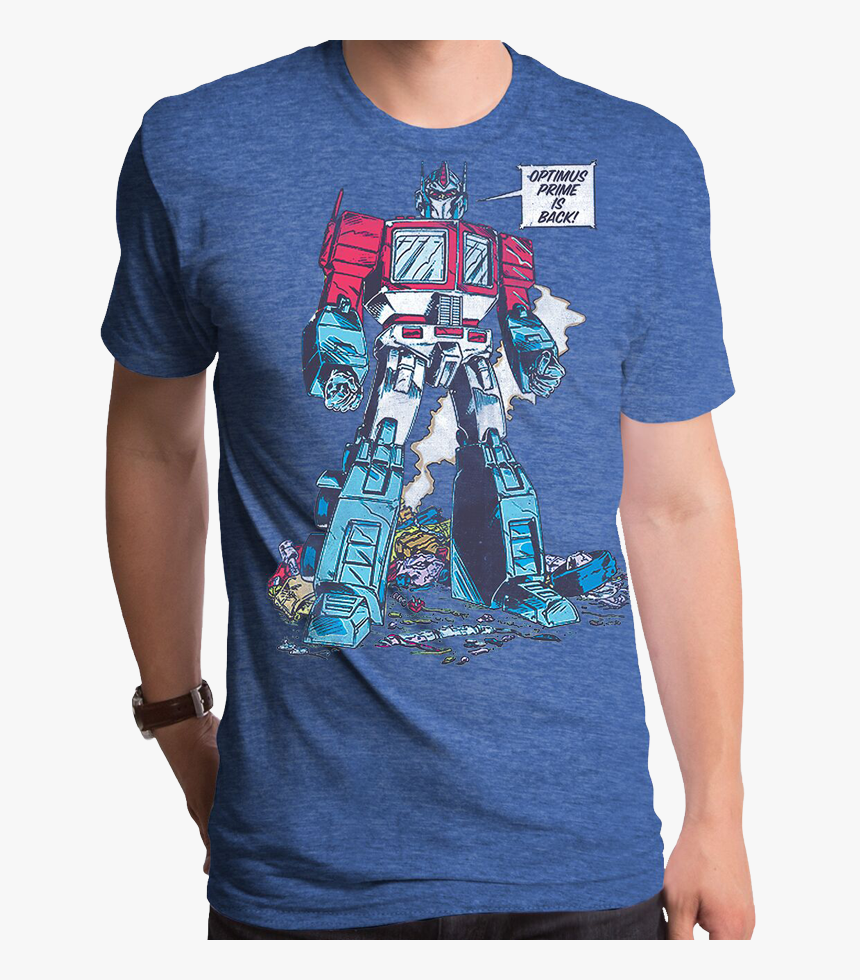 Optimus Prime Is Back Transformers T-shirt, HD Png Download, Free Download