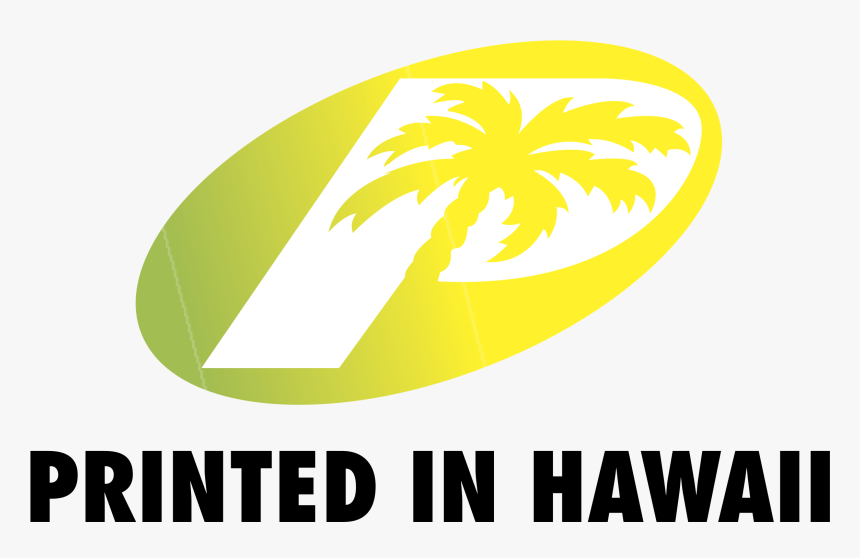 Printed In Hawaii Logo Png Transparent, Png Download, Free Download