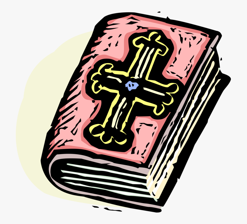 Vector Illustration Of Christian Holy Bible Good Book, HD Png Download, Free Download