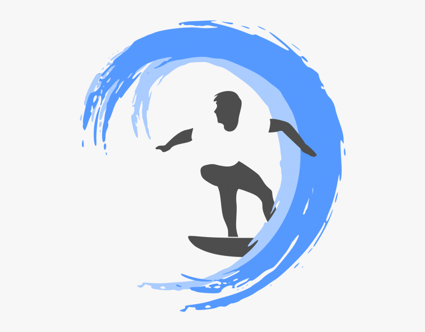 Transparent Surfer Silhouette Png, Png Download, Free Download