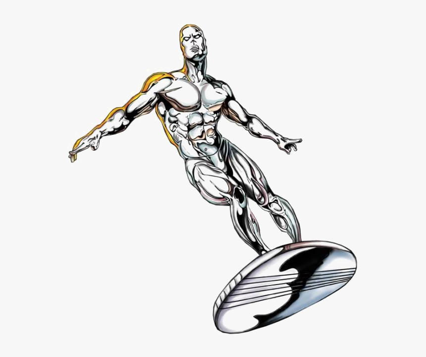 Silver Surfer Png, Transparent Png, Free Download