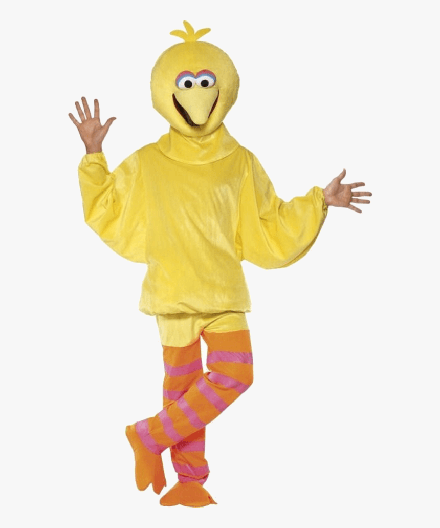 Adult Official Big Bird Costume, HD Png Download, Free Download