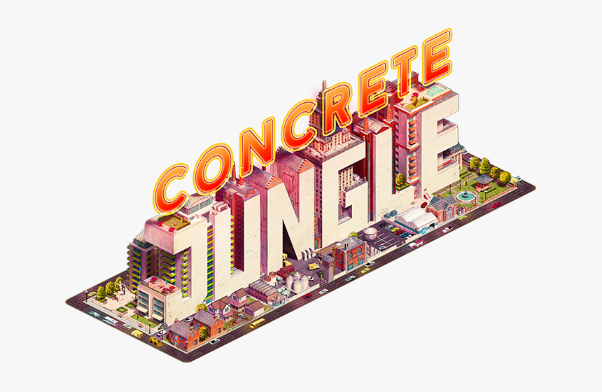 Concrete Jungle Logo, HD Png Download, Free Download
