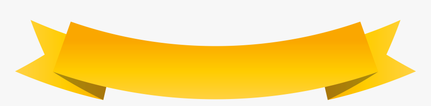 Banner Yellow Ribbon Clip Art, HD Png Download, Free Download