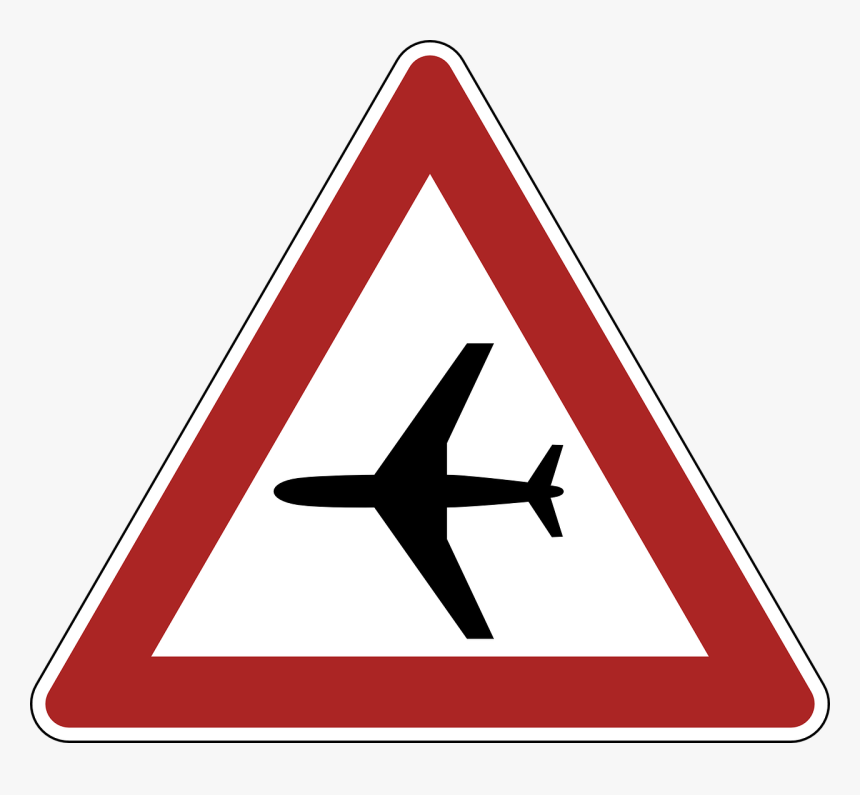 Warning Sidewind Road Sign, HD Png Download, Free Download